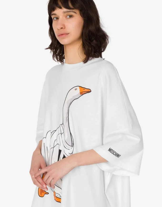 Robe oversize en coton épais Goose Robe oversize en coton épais Goose