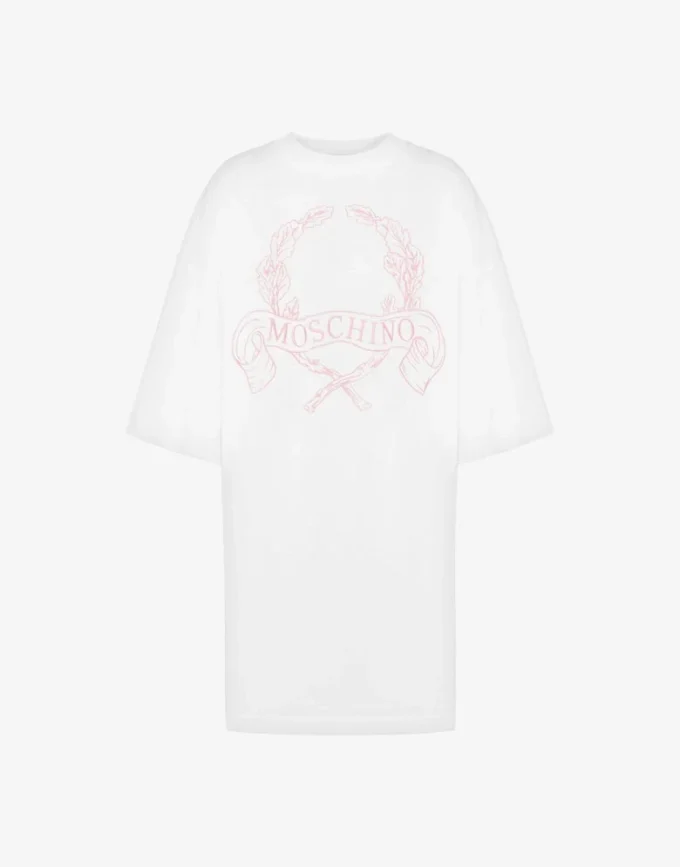 Robe oversize en coton épais Laurel Crown Robe oversize en coton épais Laurel Crown