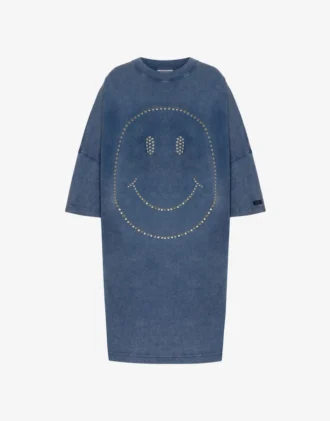Robe oversize en coton épais Smiley®