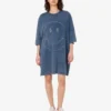 Robe oversize en coton épais Smiley® Robe oversize en coton épais Smiley®