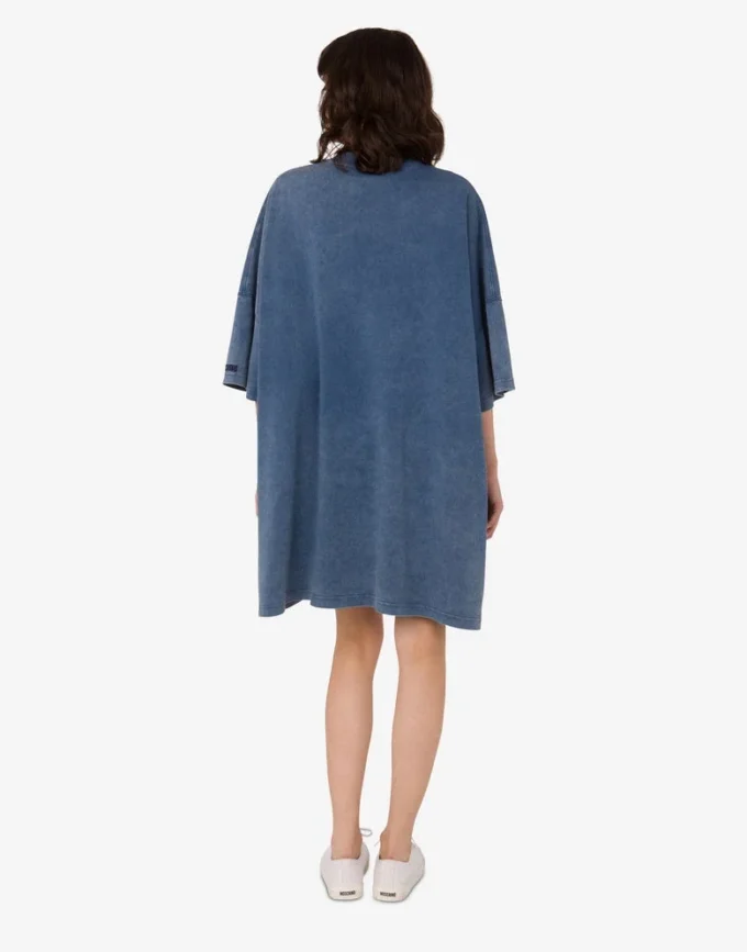 Robe oversize en coton épais Smiley® Robe oversize en coton épais Smiley®