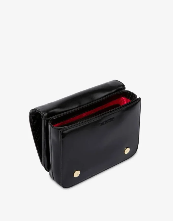Sac à bandoulière en cuir écologique avec logo Sac à bandoulière en cuir écologique avec logo
