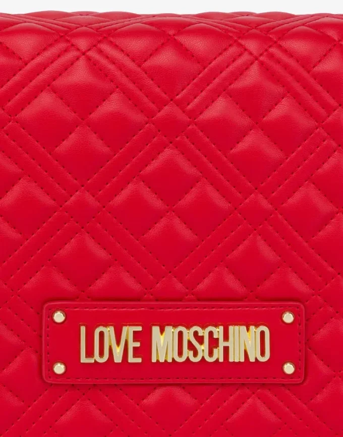 Sac à bandoulière matelassé brillant