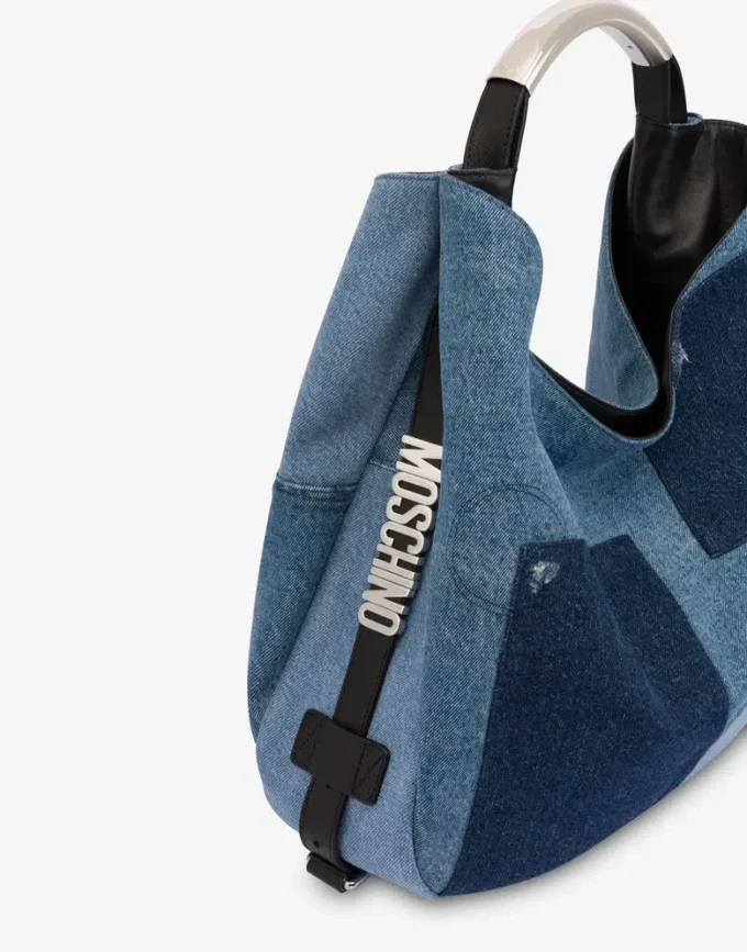 Sac à bandoulière moyen Moschino Handle Me
