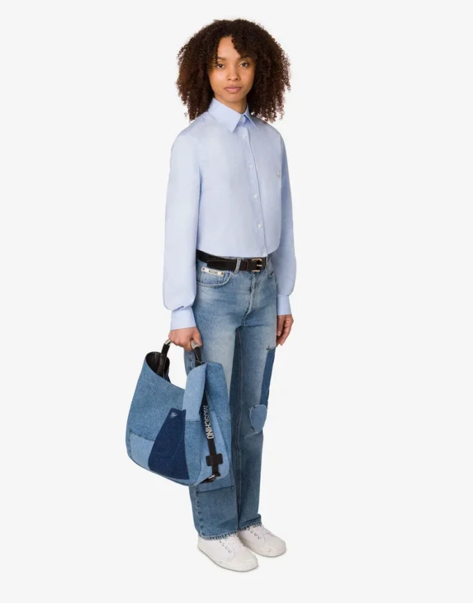 Sac à bandoulière moyen Moschino Handle Me