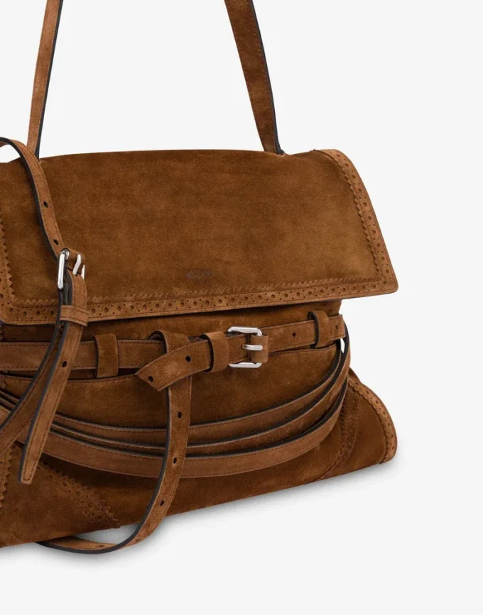 Sac à bandoulière moyen Moschino Tie Me Sac à bandoulière moyen Moschino Tie Me