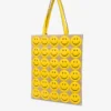 Sac cabas en daim Smiley® intégral