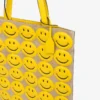 Sac cabas en daim Smiley® intégral