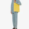Sac cabas en daim Smiley® intégral