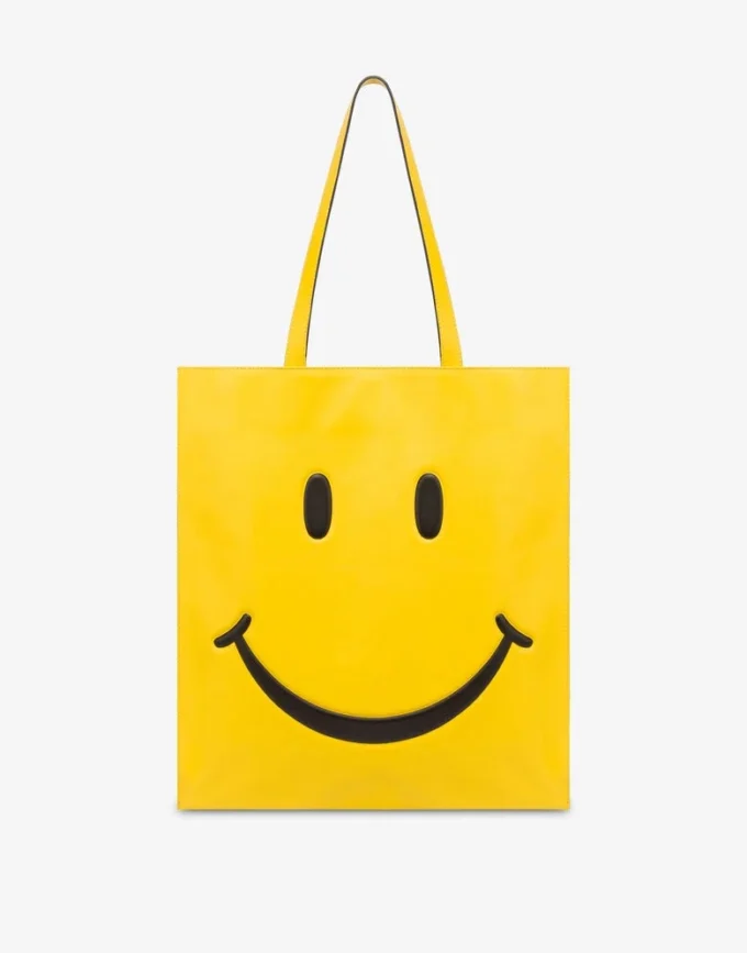 Sac cabas en nappa Smiley® Sac cabas en nappa Smiley®