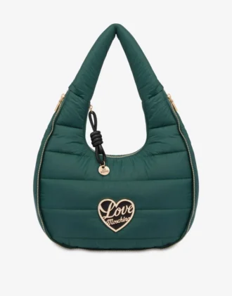 Sac hobo en nylon matelassé