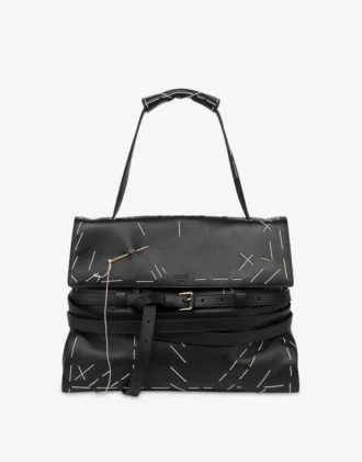 Sac à main moyen Tie Me de Moschino
