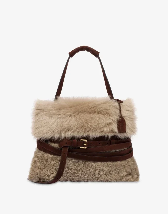 Sac à main moyen Tie Me Moschino Sac à main moyen Tie Me Moschino