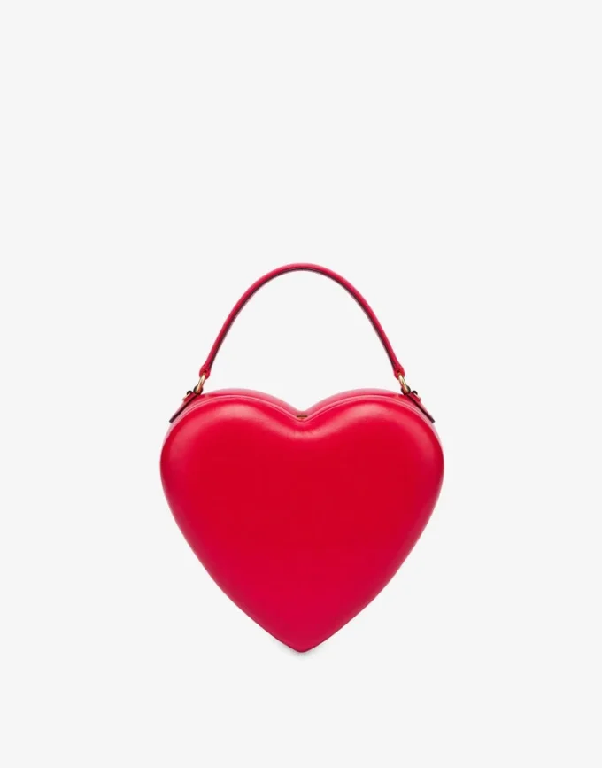 Sac Moschino Love Me en cuir nappa