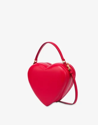 Sac Moschino Love Me en cuir nappa