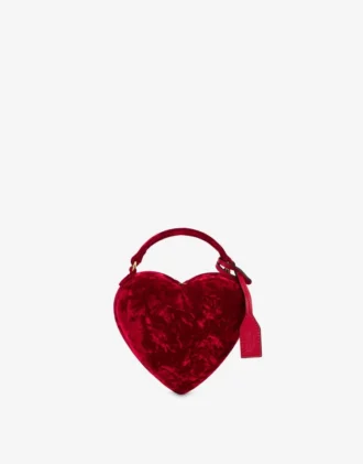 Sac Moschino Love Me en velours