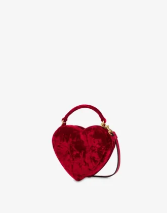Sac Moschino Love Me en velours