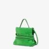 Sac Moschino Tie Me en daim Small