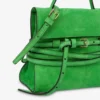 Sac Moschino Tie Me en daim Small