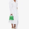 Sac Moschino Tie Me en daim Small