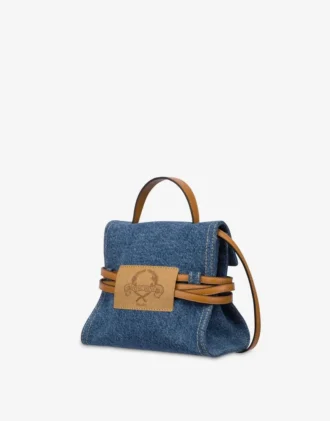 Sac Moschino Tie Me en denim