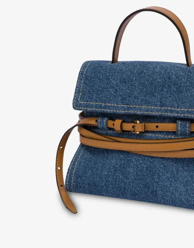Sac Moschino Tie Me en denim