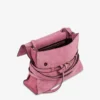 Sac Tie Me Moschino en daim Medium Sac Tie Me Moschino en daim Medium