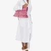 Sac Tie Me Moschino en daim Medium Sac Tie Me Moschino en daim Medium