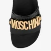 Sandales de piscine avec logo lettré