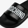 Sandales de piscine en caoutchouc avec logo