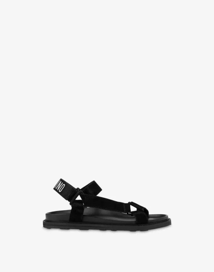 Sandales de sport en cuir de veau