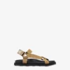 Sandales de sport en cuir de veau