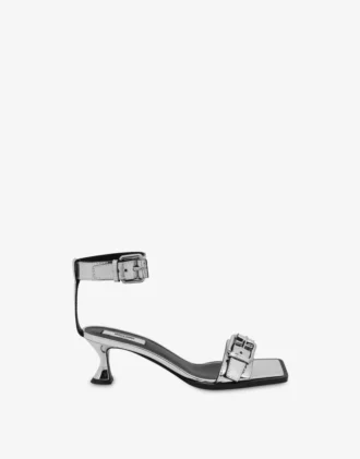 Sandales à effet miroir