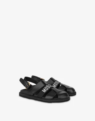 Sandales en cuir de veau