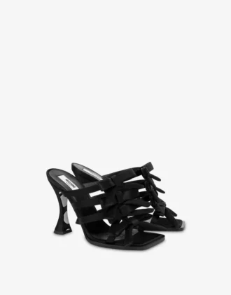 Sandales en satin