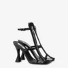 Sandales à talons hauts en cuir verni Sandales à talons hauts en cuir verni