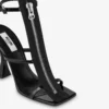Sandales à talons hauts en cuir verni Sandales à talons hauts en cuir verni