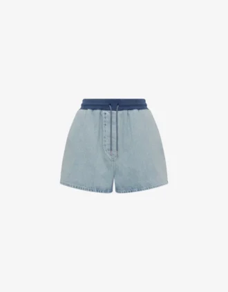 Short en denim de coton Short en denim de coton