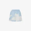Short en twill de soie Nuage d&rsquo;archives