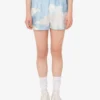 Short en twill de soie Nuage d&rsquo;archives