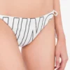 Slip de bain en caoutchouc avec lacets