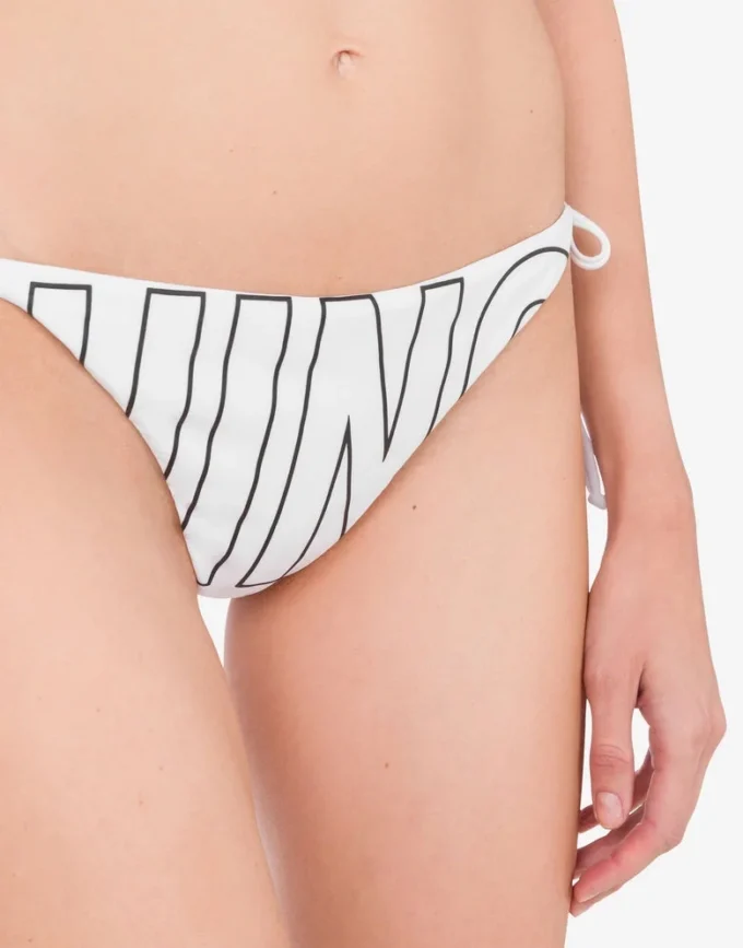 Slip de bain en caoutchouc avec lacets