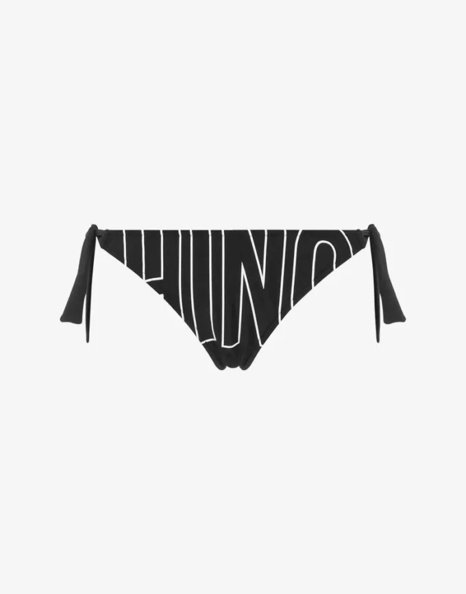 Slip de bain en caoutchouc avec logo