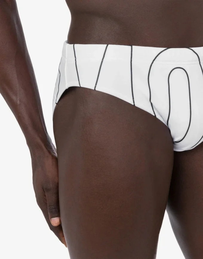 Slip de bain Logo en caoutchouc