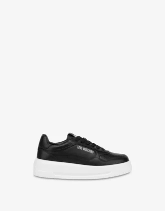 Sneakers en cuir de veau