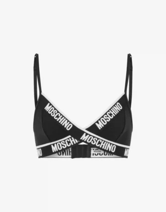 Soutien-gorge à bande élastique avec logo