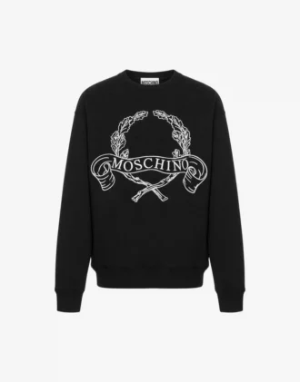 Sweat-shirt Broderie couronne de laurier