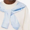 Sweat-shirt court en coton imprimé