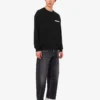 Sweat-shirt en coton biologique brodé