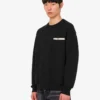 Sweat-shirt en coton biologique brodé